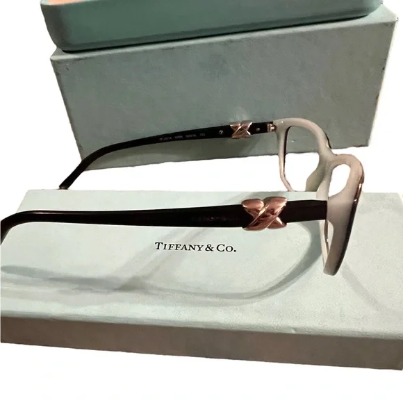 Tiffany & Co. prescription ready bow eyeglasses - Picture 7 of 9